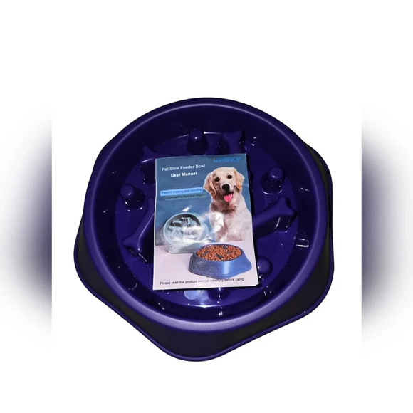 Upsky, pet slow Feeder puzzle bowl. NEW IN BAG! - Picture 2 of 2